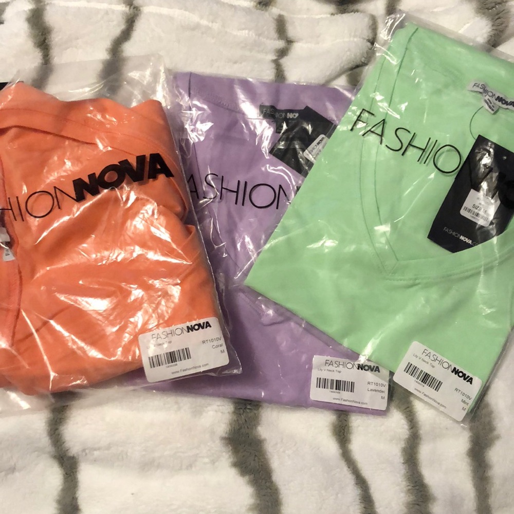 Fashion nova shirts!!